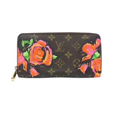 Louis Vuitton Zippy Wallet Monogram Rose Stephen Sprouse Collection