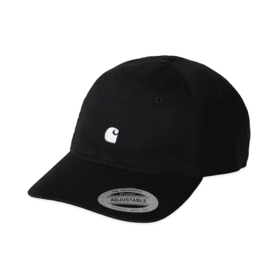 Carhartt Madison Logo Cap "Black/White"