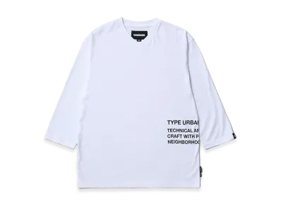 NEIGHBORHOOD Sheltech V-Neck 3Q "White"