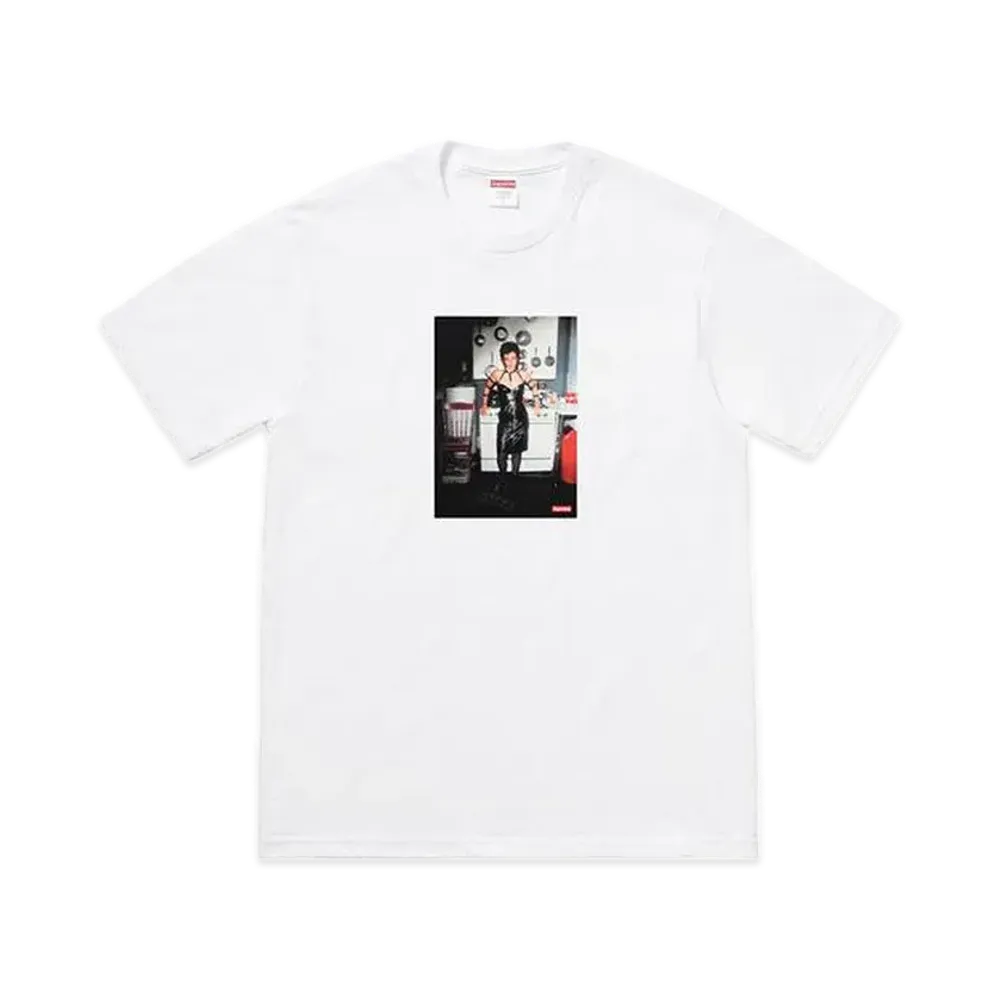 Supreme Nan Goldin Nan as a dominatrix Tee "White"
