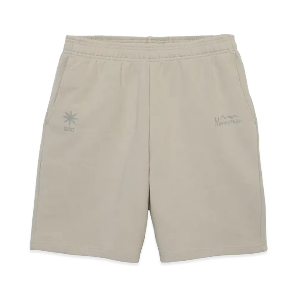 GDC x MANASTASH Hemp Classic Sweat Short "Gray"