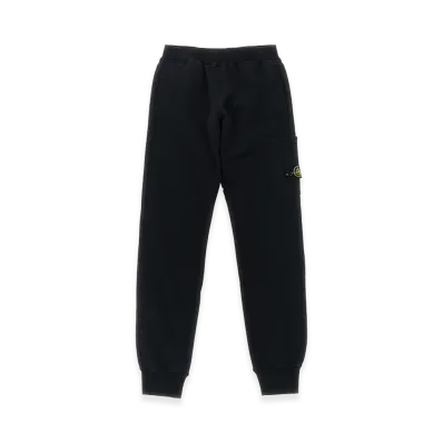 Stone Island Kids Jogging Logo Badge "Black"