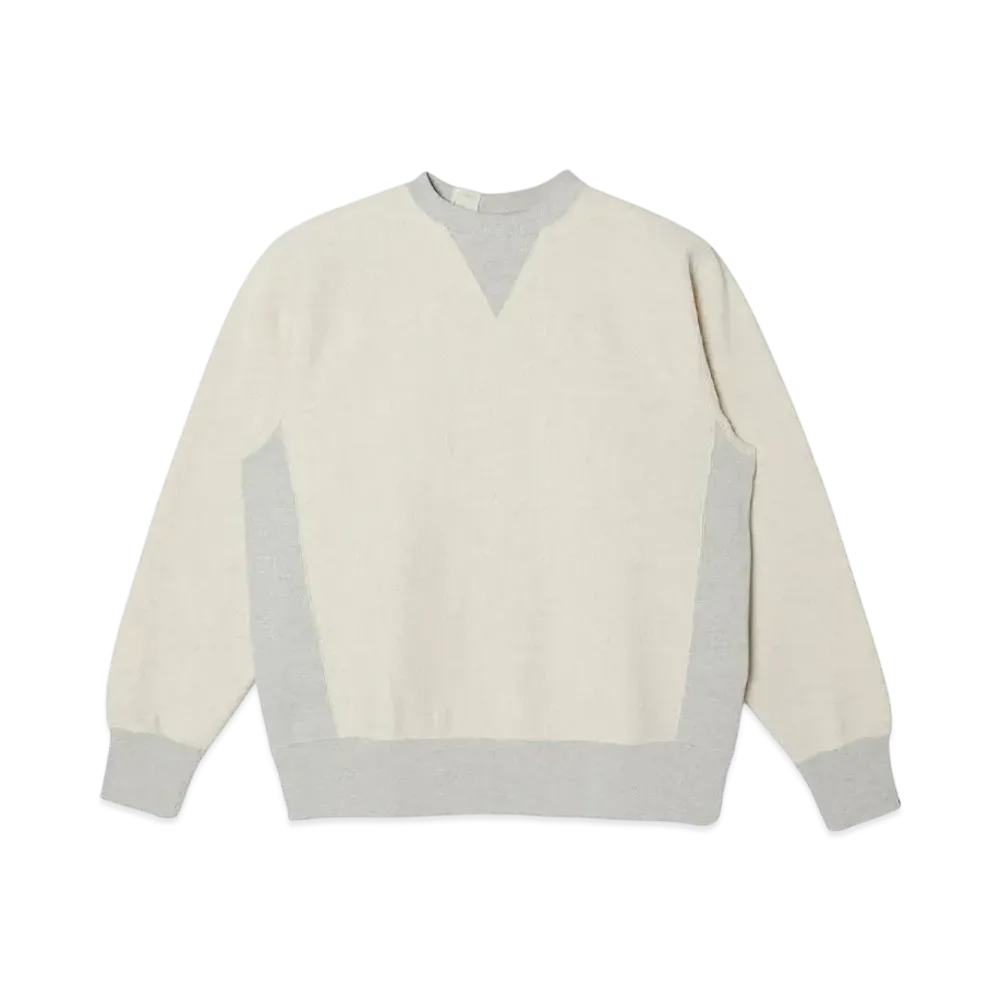 N.HOOLYWOOD x LOOPWHEELER Crew Neck Sweatshirt "Top Gray"
