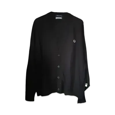 SSZ x FRED PERRY Cardigan "Black"