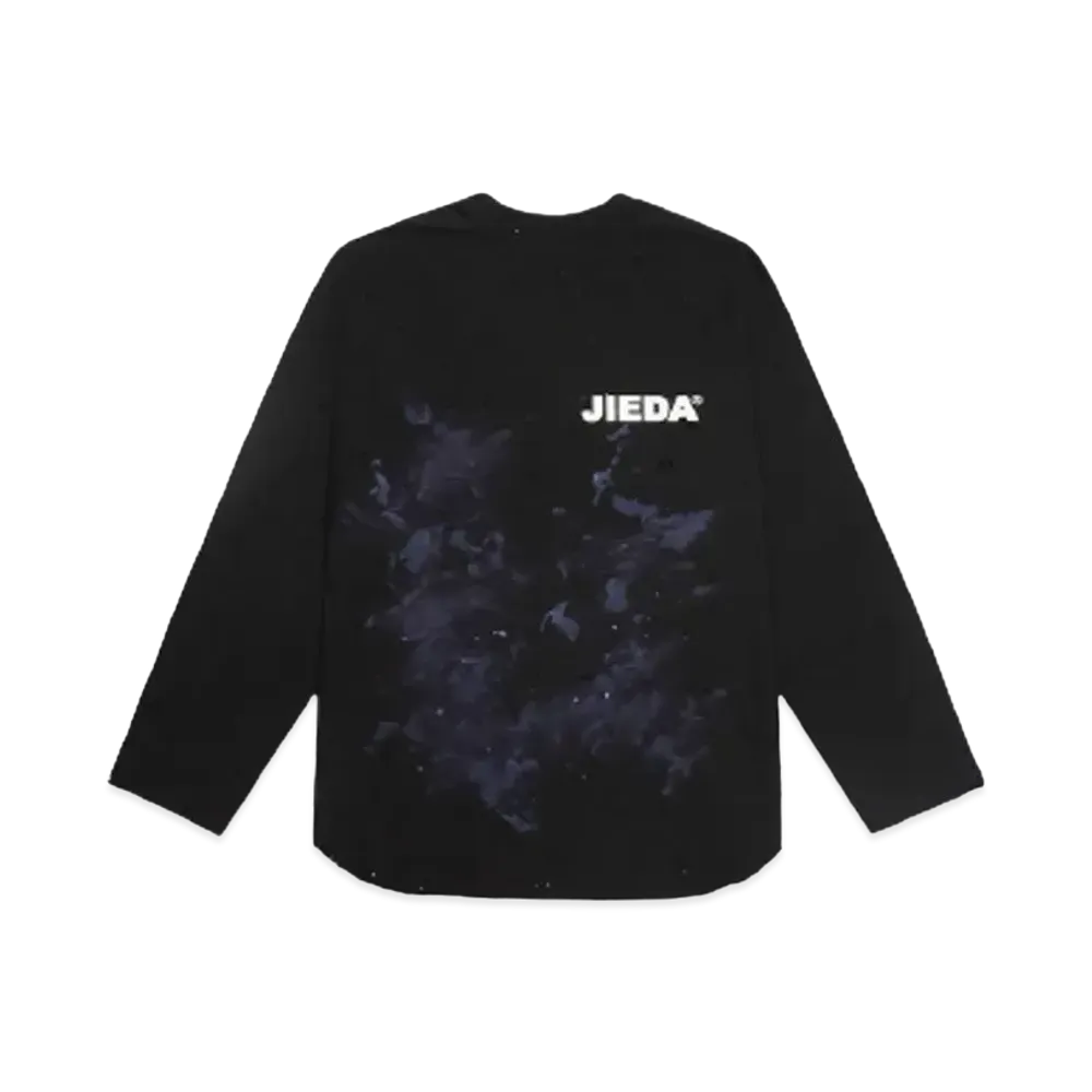 HYPE DROPJieDa PAINT OPAL BASEBALL TEE "BLACK x BLUE"