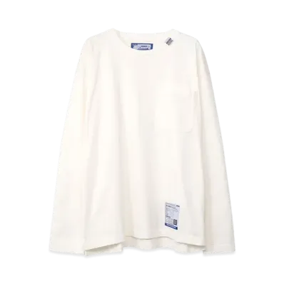 Maison MIHARA YASUHIRO Heavy Weight Long Sleeve T-shirt "White"