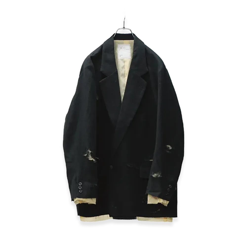 ANCELLM Eden Tailored Jacket B "Black/Yellow"