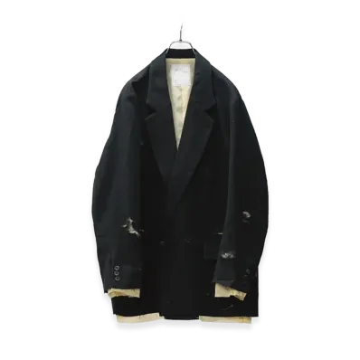 ANCELLM Eden Tailored Jacket B "Black/Yellow"