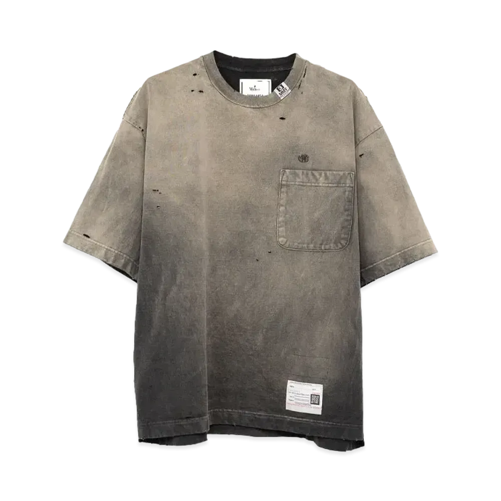 Maison MIHARA YASUHIRO Sun-Faded Like T-shirt "Black"