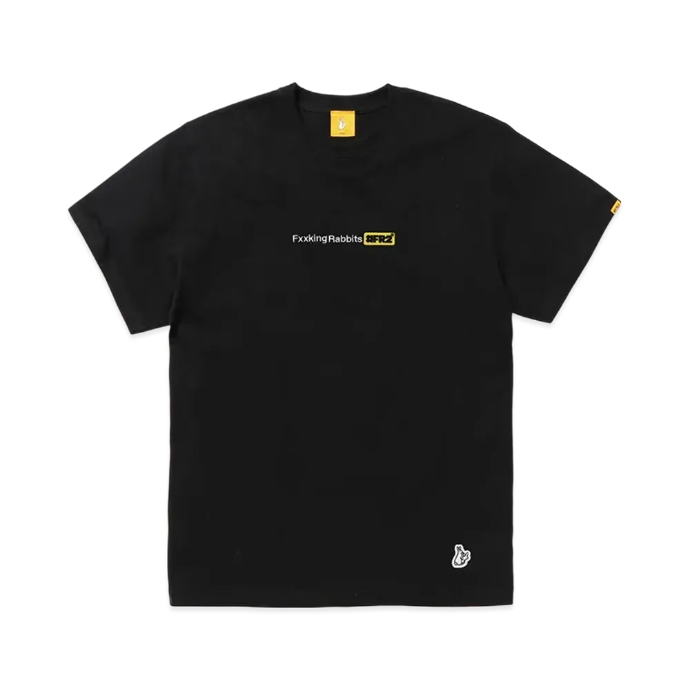 FR2 Fxxking Rabbits Logo T-shirt "Black"