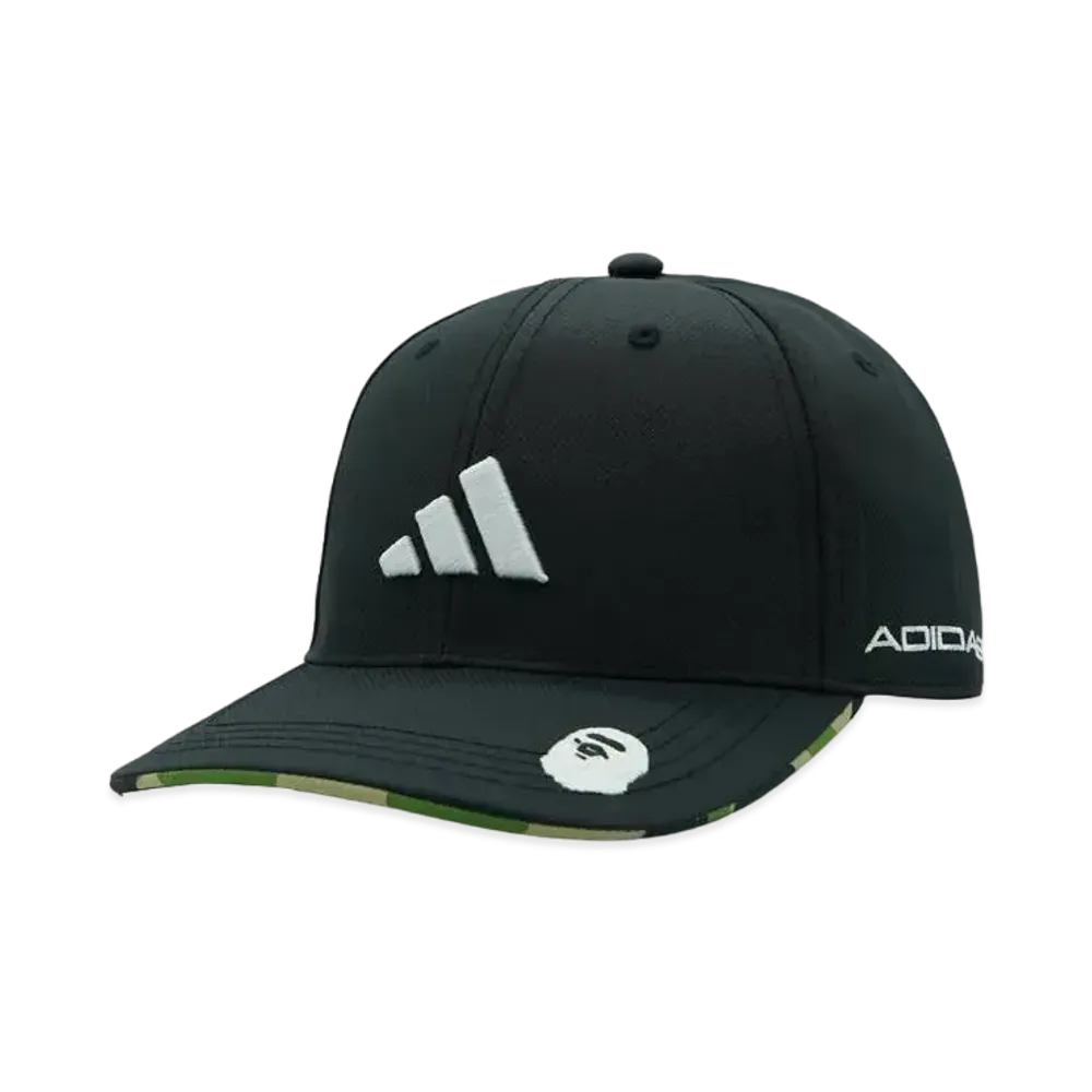 A BATHING APE x ADIDAS Golf Cap "Black"