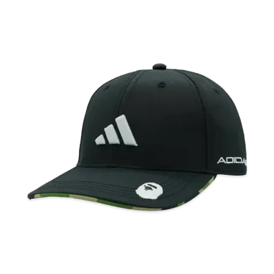 A BATHING APE x ADIDAS Golf Cap "Black"