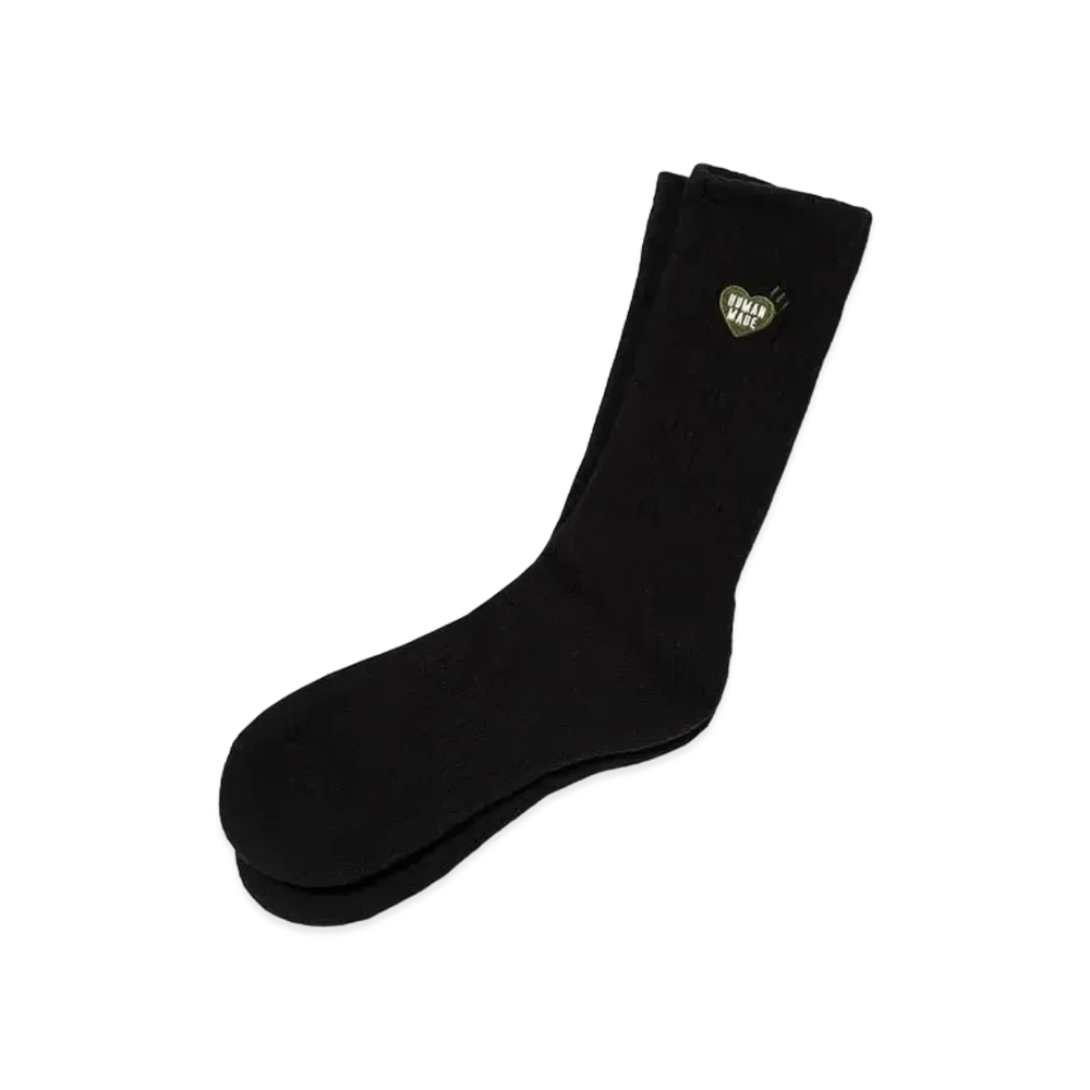 HUMAN MADE Pile Socks "Black"