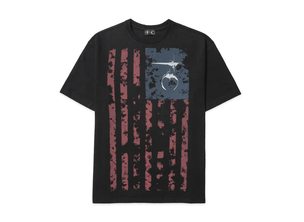 THUG CLUB Old Glory T-Shirt "BLACK"