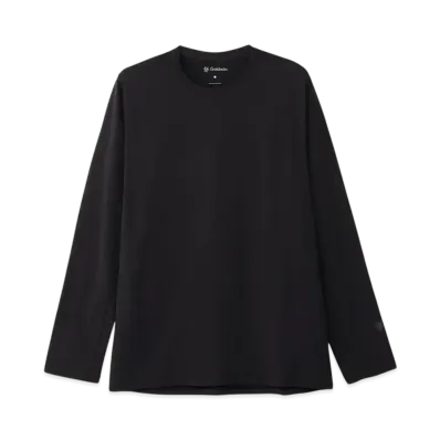Goldwin Waffle Dry Long Sleeve T-Shirt (Unisex) "Black"