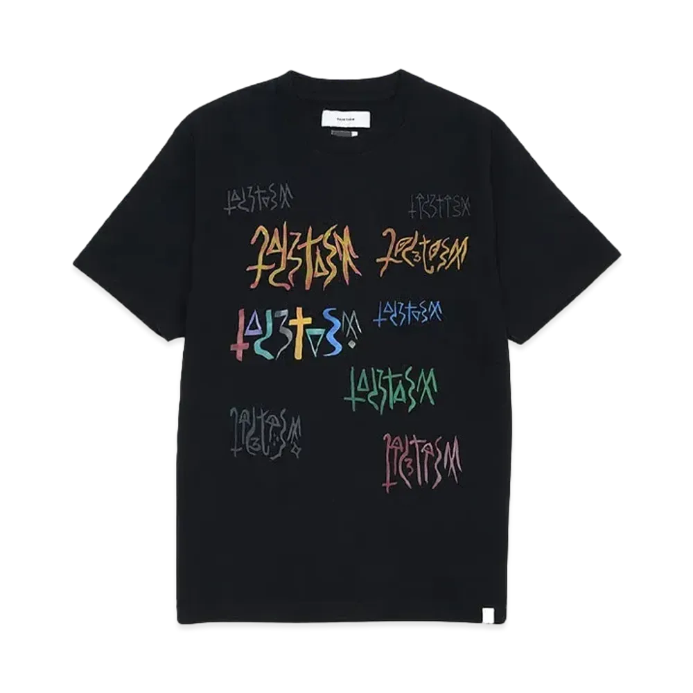 FACETASM GRAPHIC BASIC TEE "BLACK"