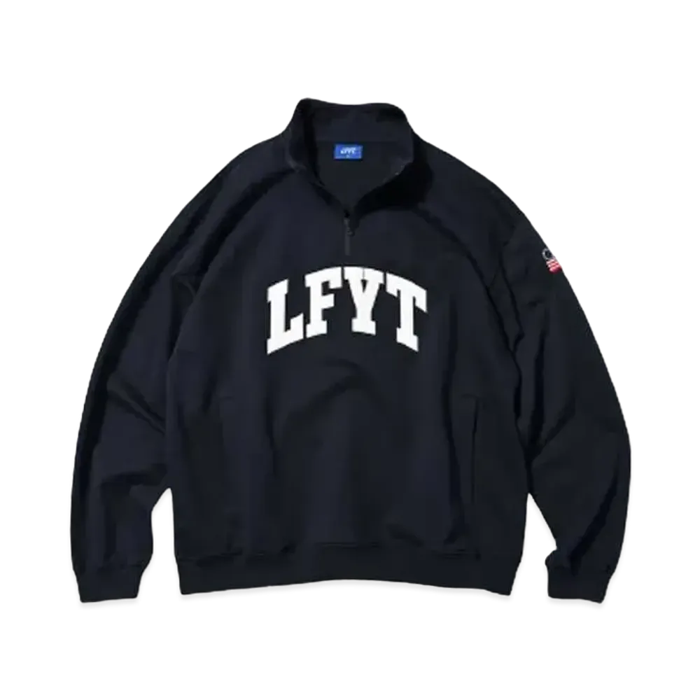 LFYT LFYT ARCH LOGO HALF ZIP SWEAT "NAVY"