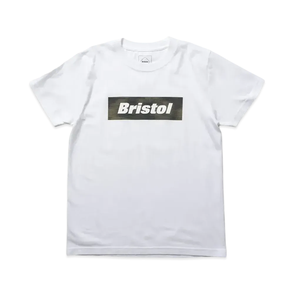 F.C.Real Bristol for Kids Speed Camo Box Logo Tee "White"