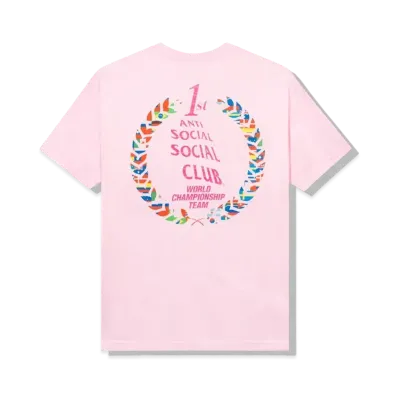ANTI SOCIAL SOCIAL CLUB SS22 Suzuka Tee "Pink"