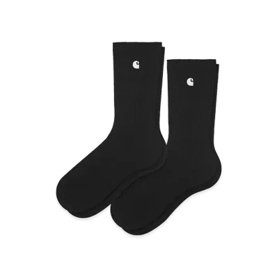Carhartt WIP Madison Pack Socks "Black/White/Black/White"