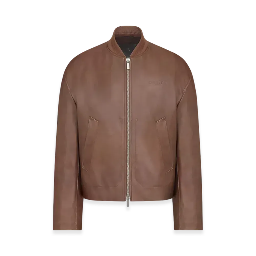 Dior Couture Bomber Jacket Calfskin "Brown"
