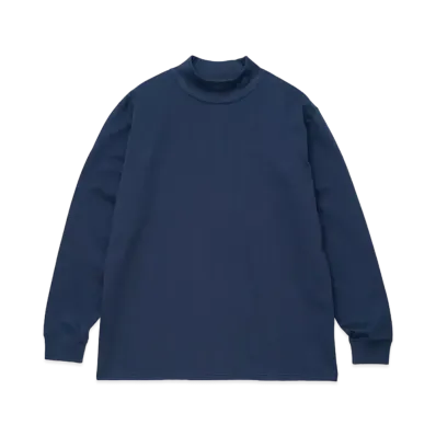 The North Face PURPLE LABEL Mock Neck L/S Tee "Vintage Navy"