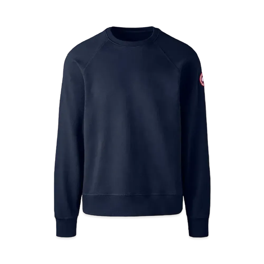 CANADA GOOSE Huron Crewneck "Atlantic Navy"