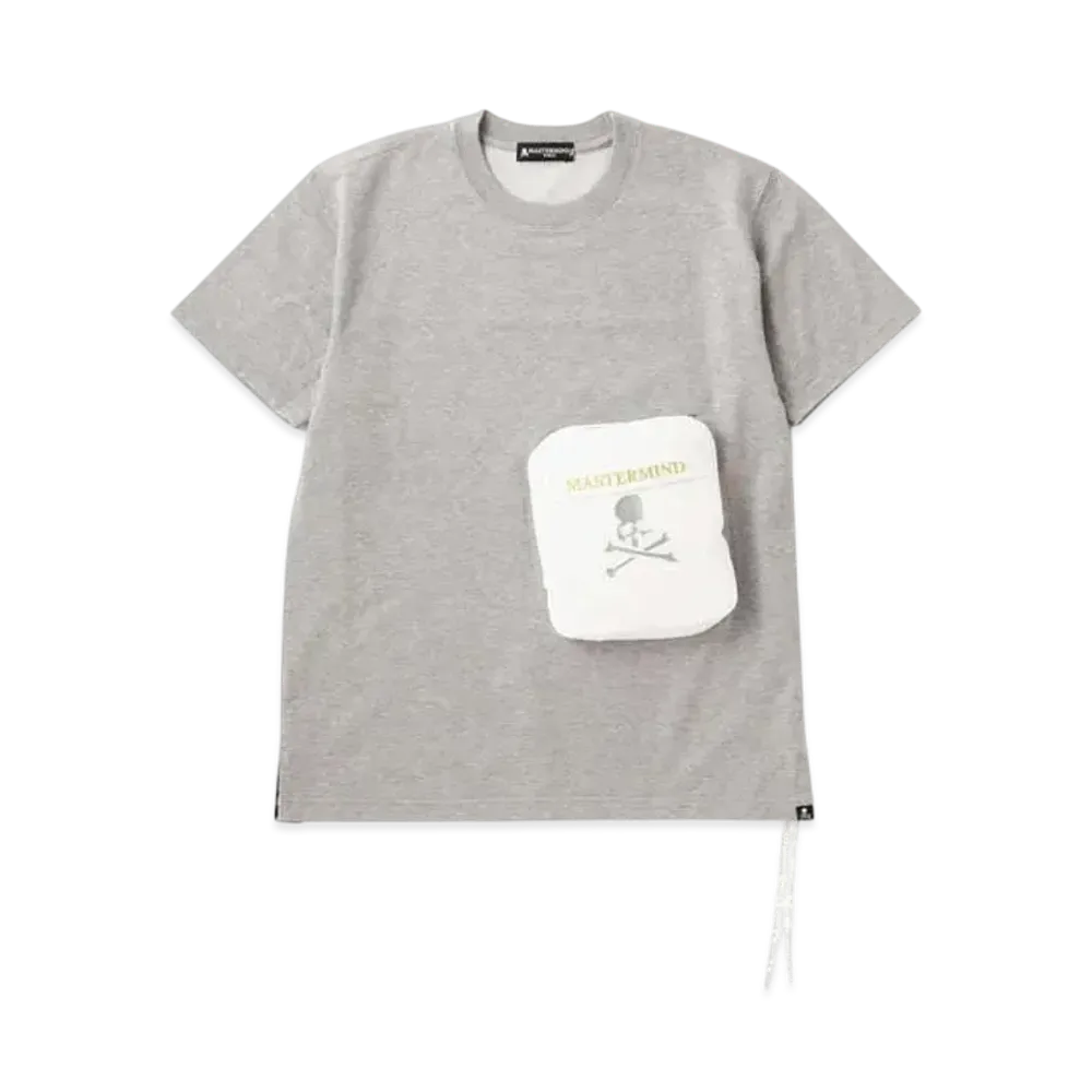 mastermind WORLD Bag Pocket SS Crewneck 1 "Top Gray"