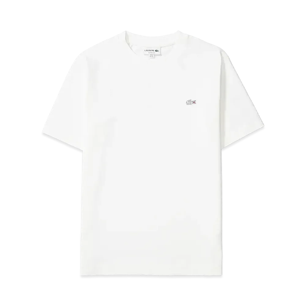 LACOSTE Crew Neck S/S Tee "White"