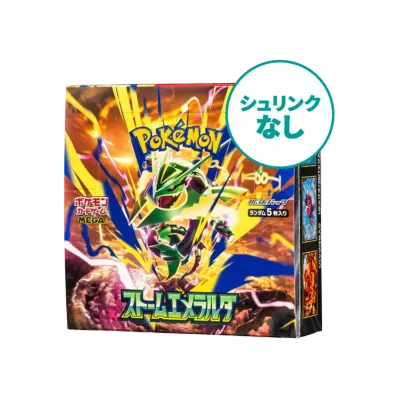【シュリンクなし】ポケモンカードゲームMEGA 拡張パック「ストームエメラルダ」ボックス