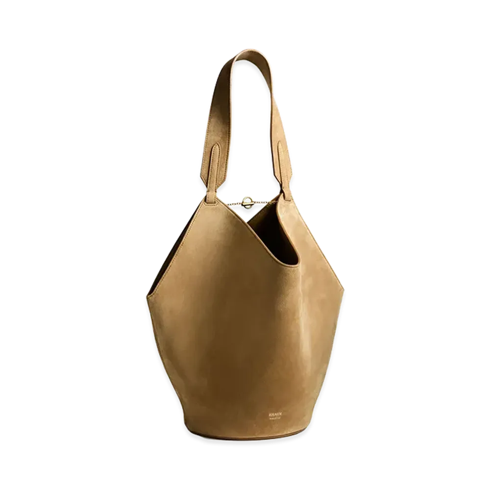 KHAITE Women's Small Lotus Bag "Beige"