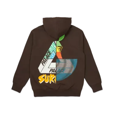 PALACE Mix Up Hood "Brown"