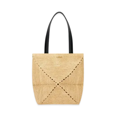 LOEWE Puzzle Fold Tote Medium "Natural"