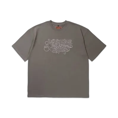 APHRODITEGANG Stitch Classic Logo S/S Tee "Charcoal"