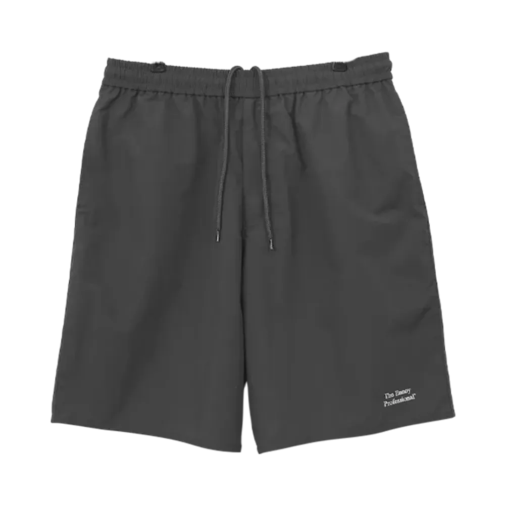 ENNOY Nylon Easy Shorts "Charcoal" (25SS)