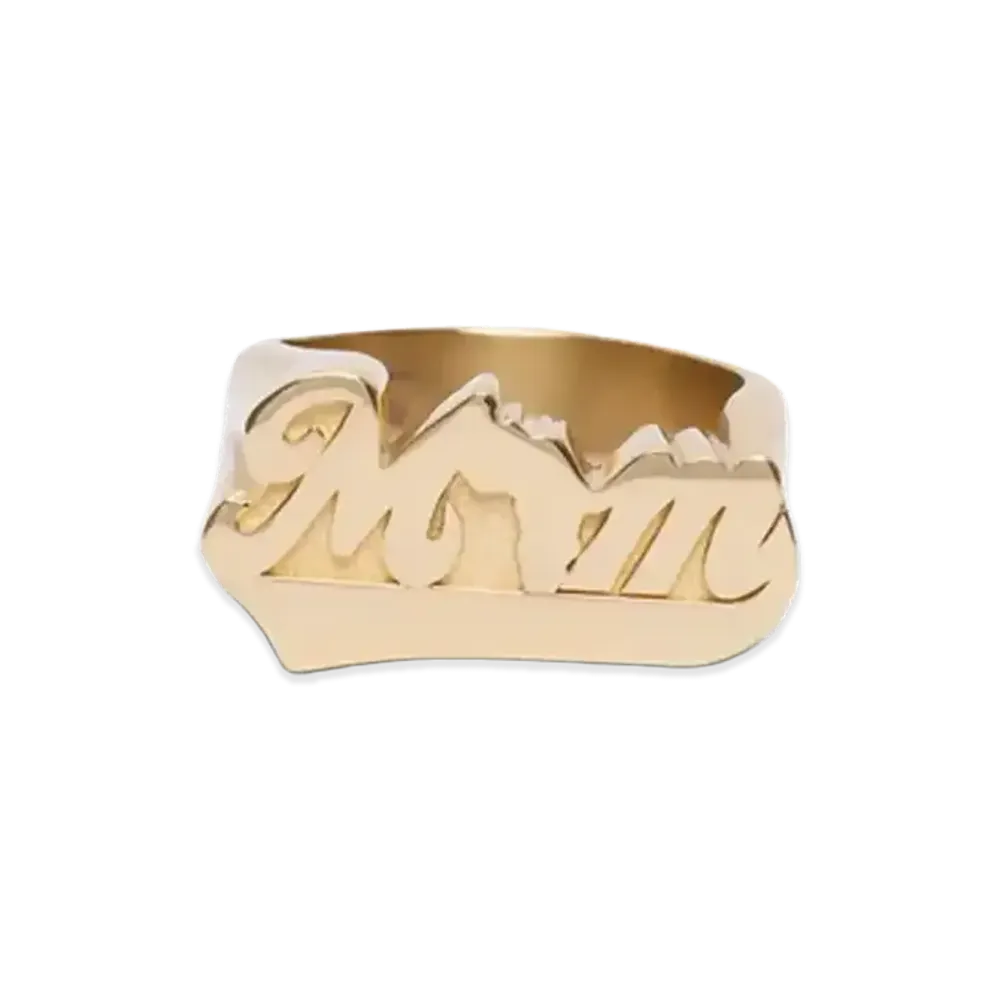 DENIM TEARS Mom Ring "Gold"