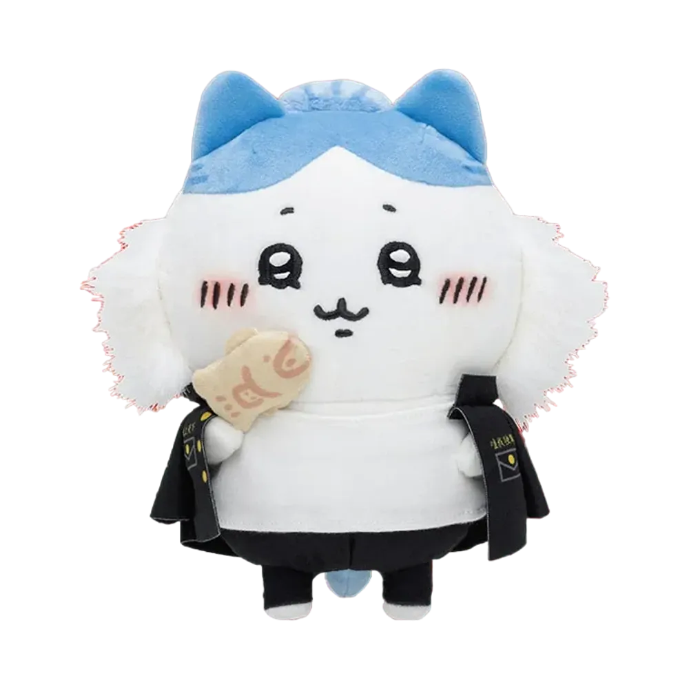 Gray Parka Service -Chiikawa- Chikawa/Tokyo Revengers Collaboration Plush (Hachiware)