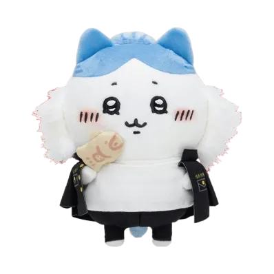 Gray Parka Service -Chiikawa- Chikawa/Tokyo Revengers Collaboration Plush (Hachiware)