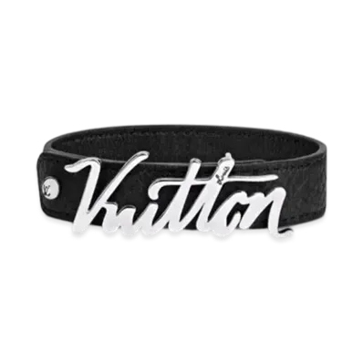Louis Vuitton LV Autograph Bracelet ”Noir”
