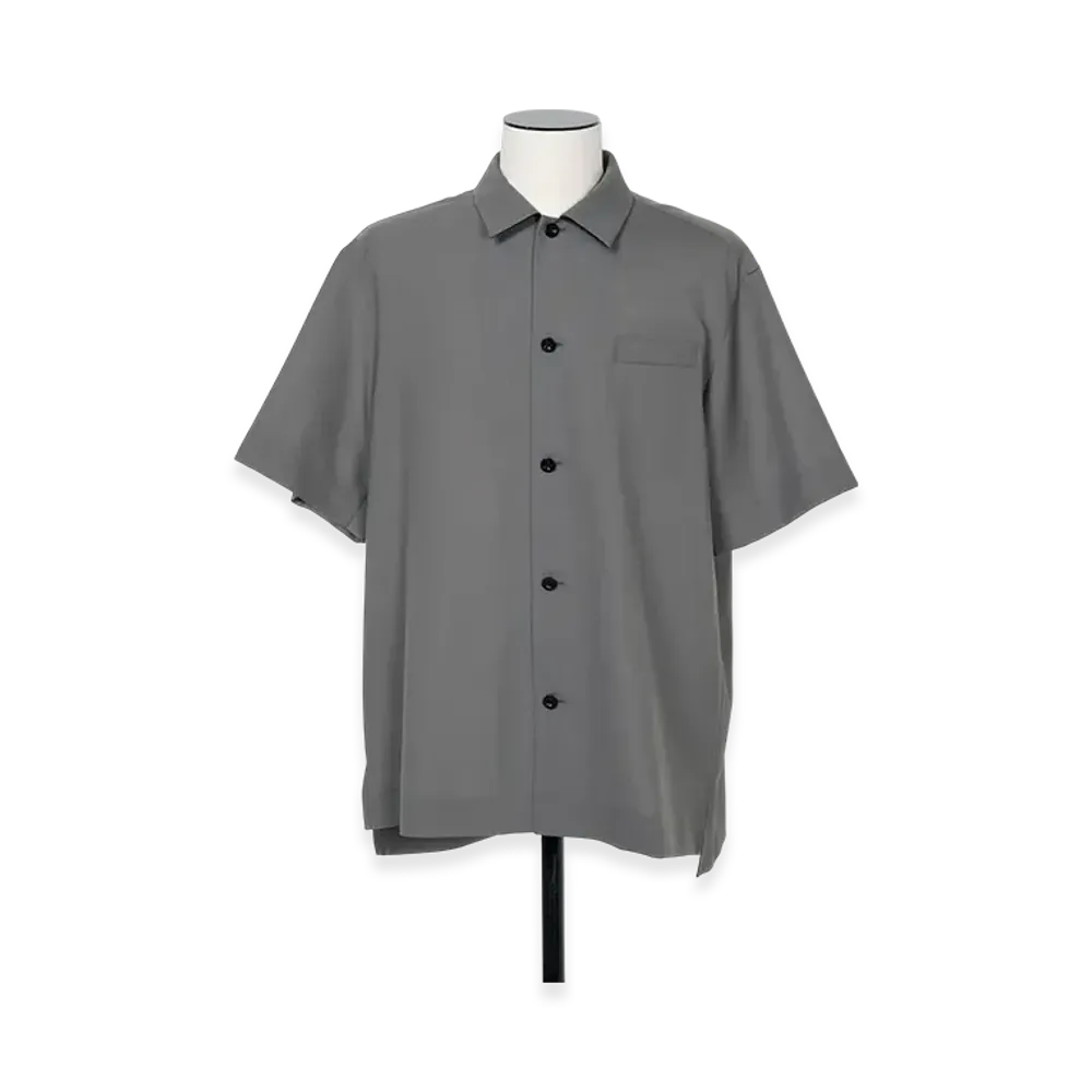 sacai Suiting Shirt "Taupe"
