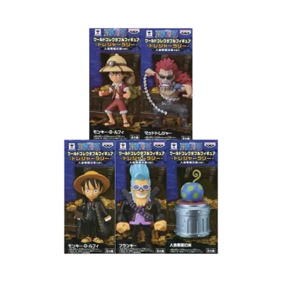 Banpresto One Piece World Collectable Figure -Treasure Rally- Artificial Devil Fruit ver. Complete 5 Piece Set