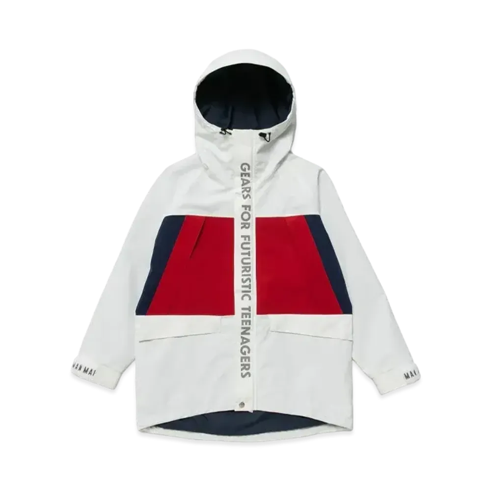HUMAN MADE 3-Layer Shell Jacket "White"