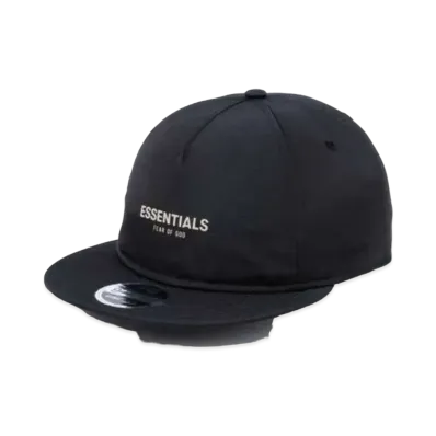NEW ERA FEAR OF GOD ESSENTIALS RC 9FIFTY LOGO "Black"