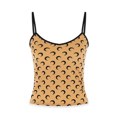 Marine Serre Women's Top "Neutrals/Black"