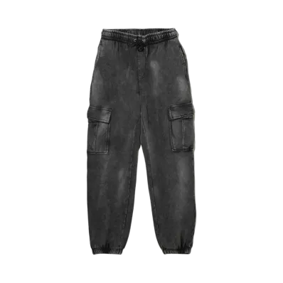 X-Girl Cargo Sweat Pants "Black"