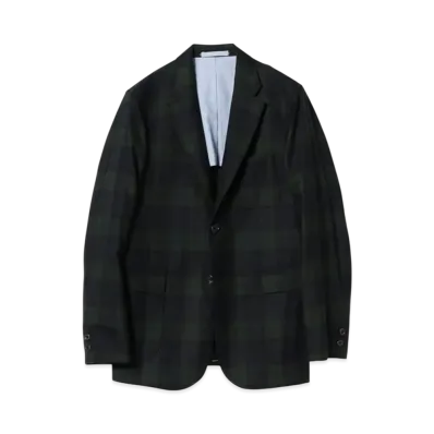 BEAMS 3B Jacket Flannel "BlackWatch"