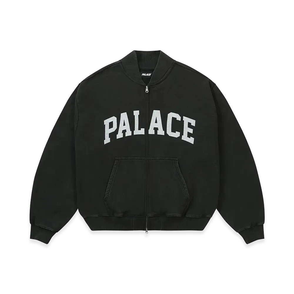 PALACE Pigment College Bomber "Black"
