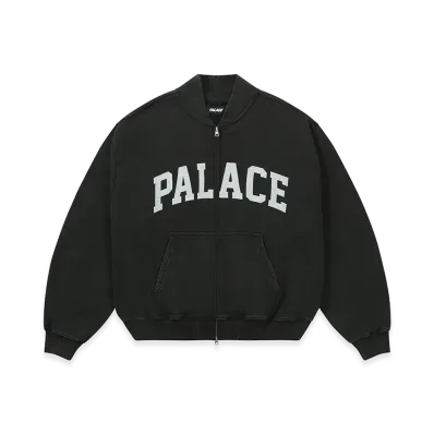 PALACE Pigment College Bomber "Black"