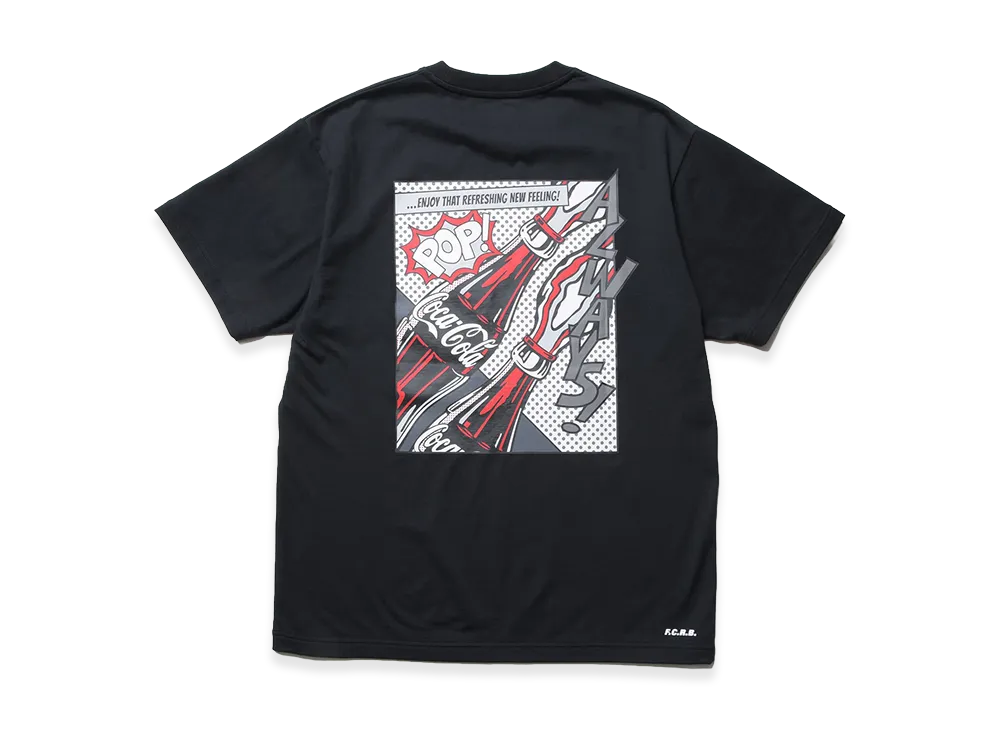 F.C.Real Bristol x Coca-Cola AD Banner Tee "Black"
