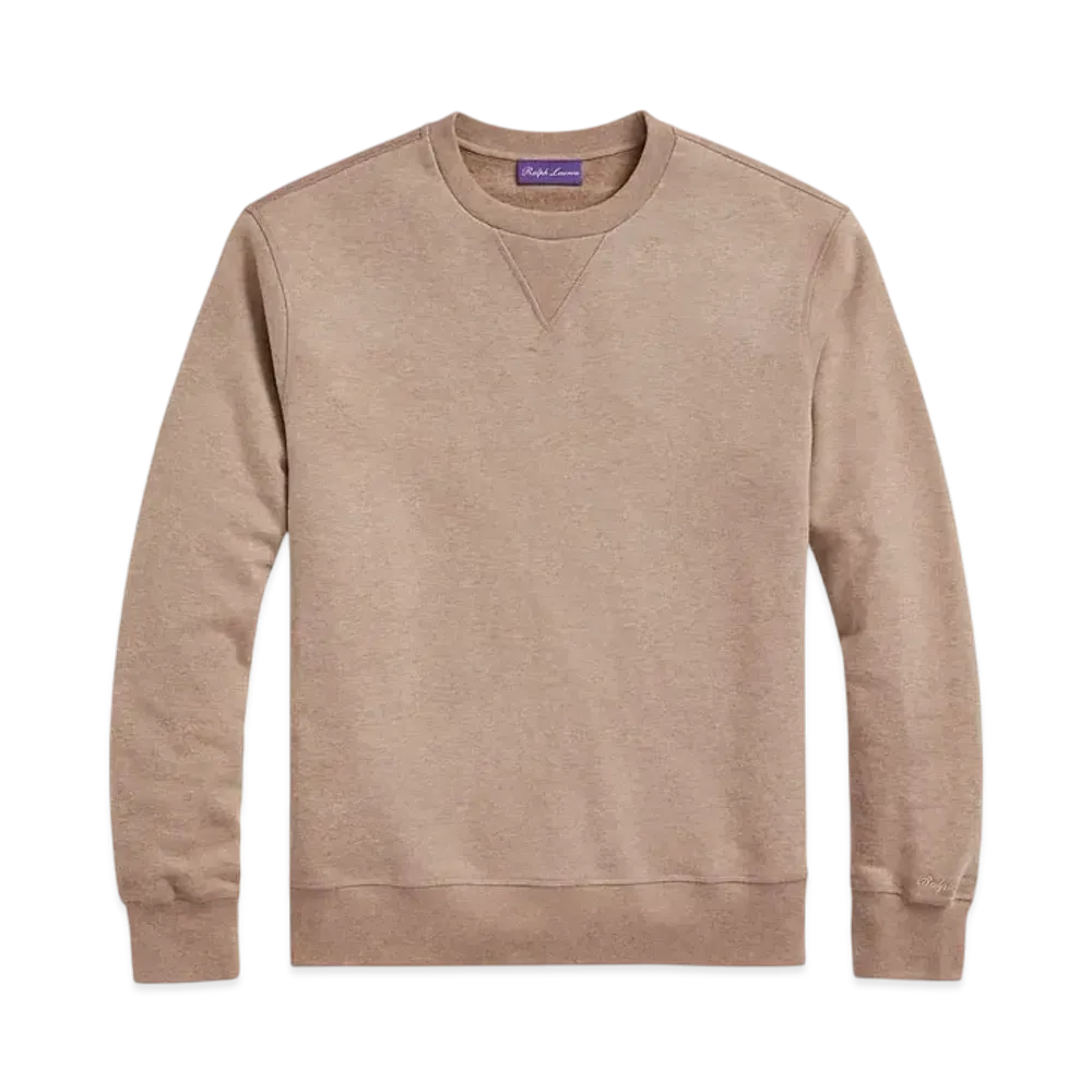 Ralph Lauren Purple Label Fleece Sweatshirt "Brown"